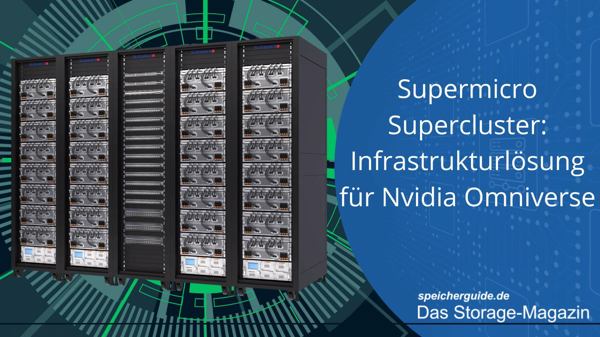 Supermicro Supercluster: Infrastrukturlösung für Nvidia Omniverse